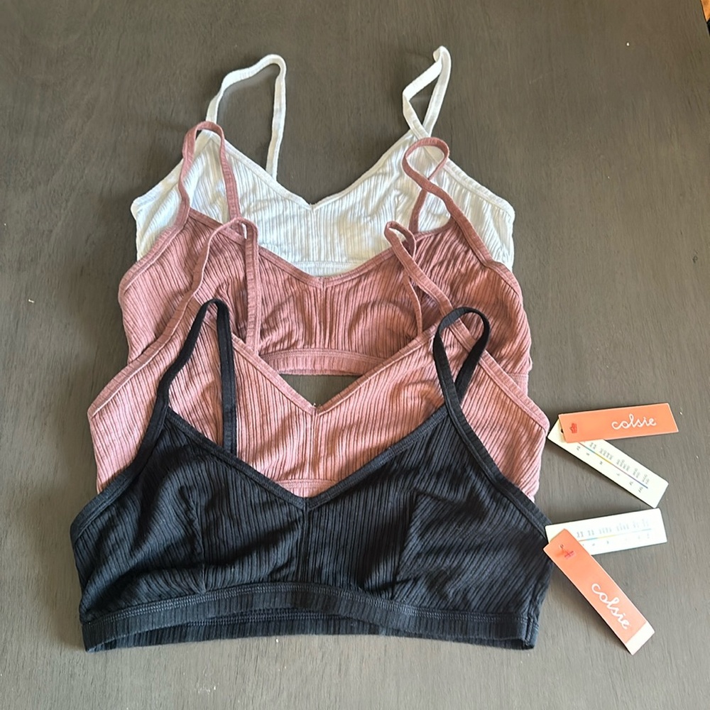 🆕No wire bralettes from target bundle of 4